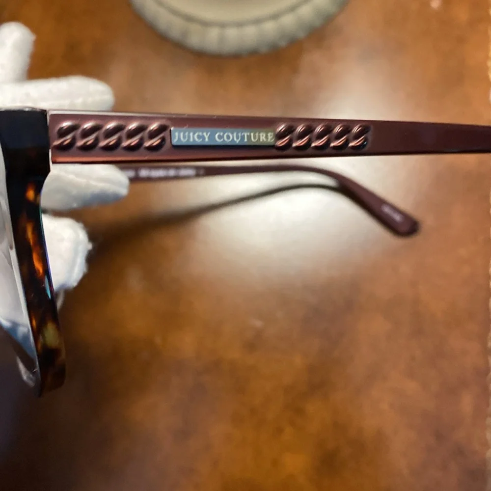 Juicy Couture New  Brown “tortoise”Sunglasses…..free Bebe bag - Picture 10 of 12